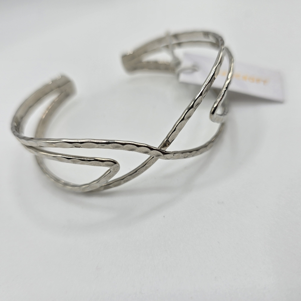 Elegant Silver Cuff Bracelet